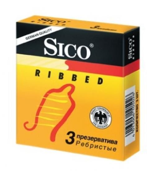 Изображение товара Презерватив sico №3 ребристый Презерватив sico №3 ребристый фотография