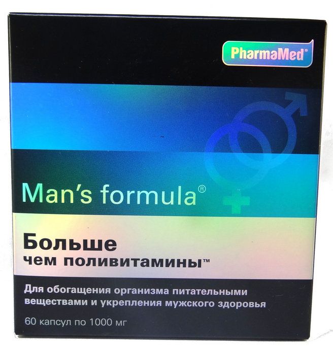 Менс формула для мужчин больше чем. Витамины PHARMAMED man's Formula. Витамины для мужчин. Men s Formula поливитамины. Менс формула поливитамины для мужчин.